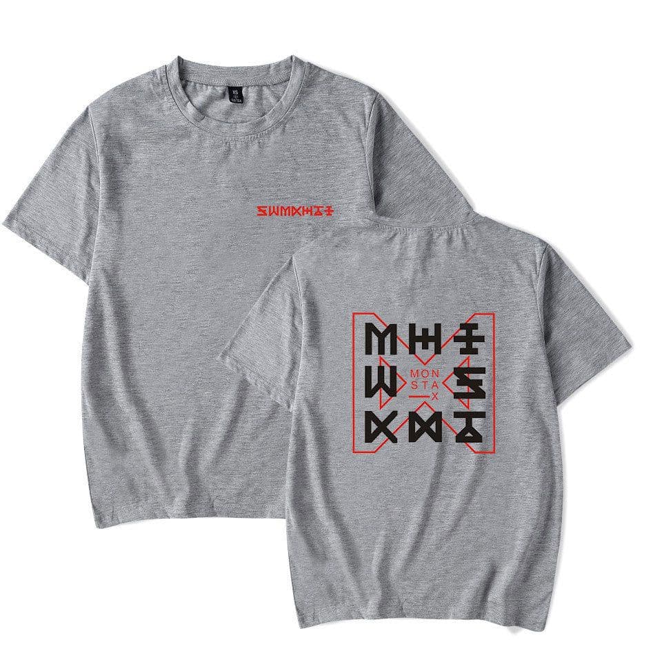 image-20603 new Korean star around Korean version men's and women's short-sleeved t-shirt wholesale to figure tide