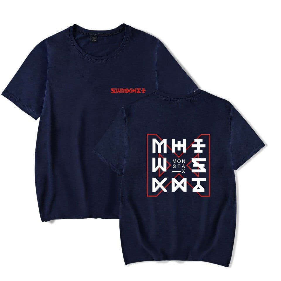 image-20603 new Korean star around Korean version men's and women's short-sleeved t-shirt wholesale to figure tide