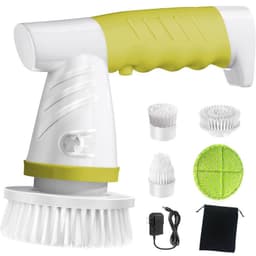 image-Rechargeable Electric Cleaning Brush Household Appliances Kitchen Cleaning Tools Tile Glass Wipe Washing Machine