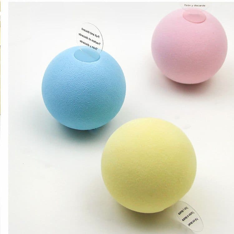 image-Kitten's gravitational call ball toy teasing cat ball catnip sound molar teeth bite self-healing relieve boredom pet supplies
