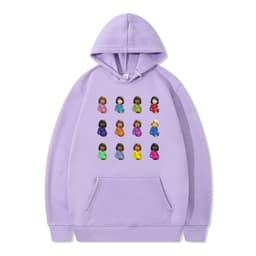 image-Cross-border new products Anime My Hero Academia casual loose hooded fleece sweater for men and women around autumn and winter