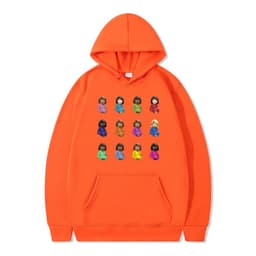 image-Cross-border new products Anime My Hero Academia casual loose hooded fleece sweater for men and women around autumn and winter