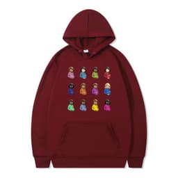 image-Cross-border new products Anime My Hero Academia casual loose hooded fleece sweater for men and women around autumn and winter
