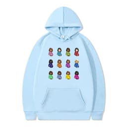 image-Cross-border new products Anime My Hero Academia casual loose hooded fleece sweater for men and women around autumn and winter