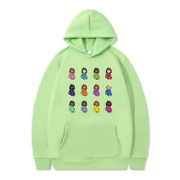 image-Cross-border new products Anime My Hero Academia casual loose hooded fleece sweater for men and women around autumn and winter