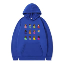 image-Cross-border new products Anime My Hero Academia casual loose hooded fleece sweater for men and women around autumn and winter