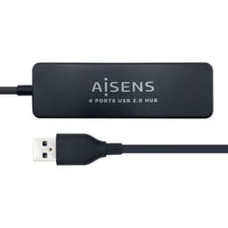 image-USB Hub Aisens A104-0402 Black