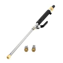 image-High Pressure Car Wash Gun - Retractable Aluminum