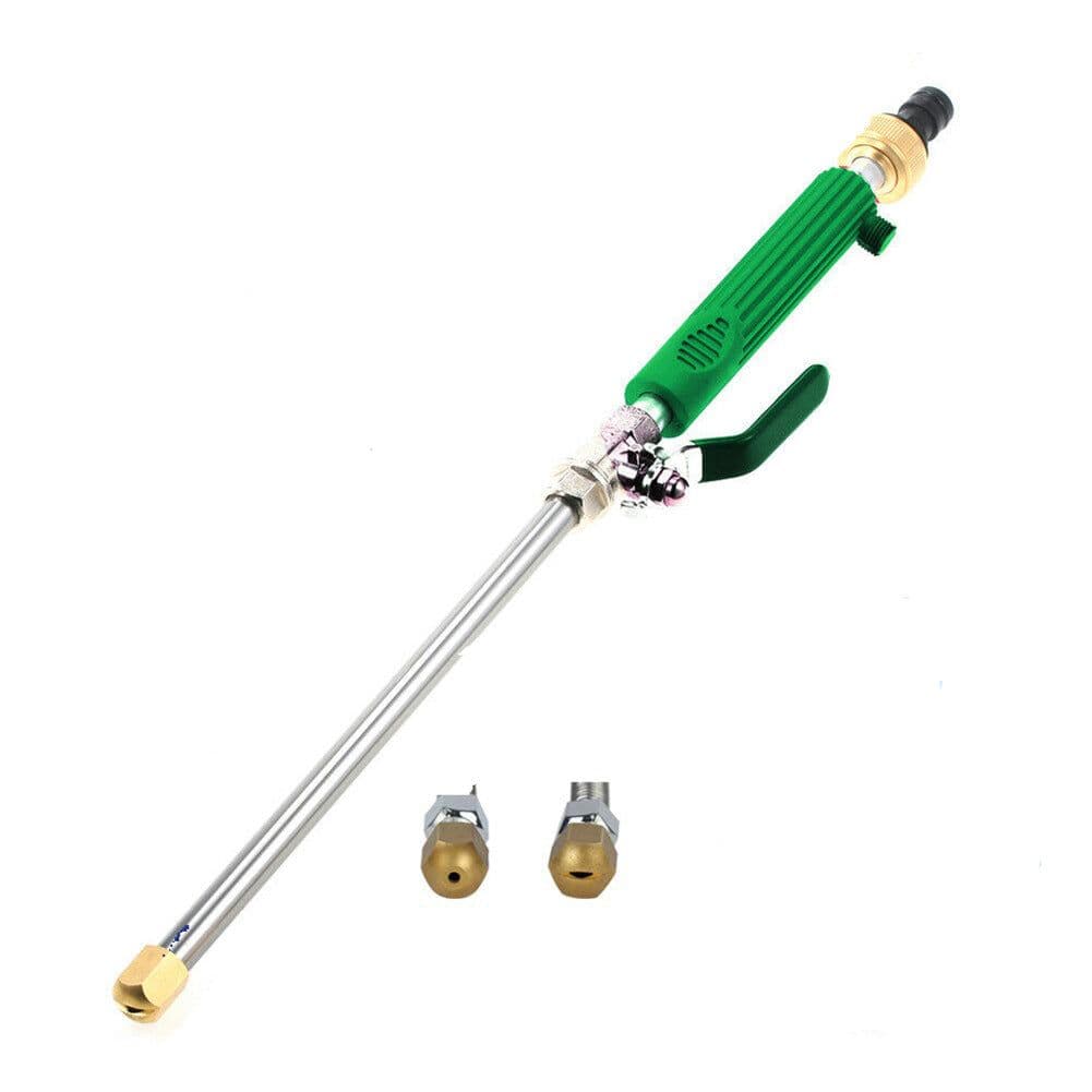 image-High Pressure Car Wash Gun - Retractable Aluminum