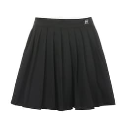 image-2021 summer European and American style foreign trade women's new style letter embroidery high waist thin pleated skirt casual skirt short skirt