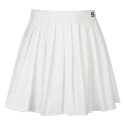 image-2021 summer European and American style foreign trade women's new style letter embroidery high waist thin pleated skirt casual skirt short skirt