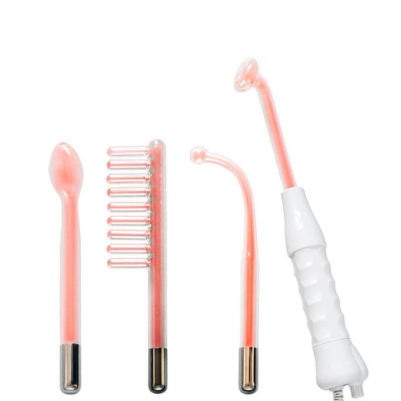 image-Enhanced version of high frequency electrotherapy instrument portable household electrotherapy stick 4-piece set of red light beauty instrument source manufacturers spot