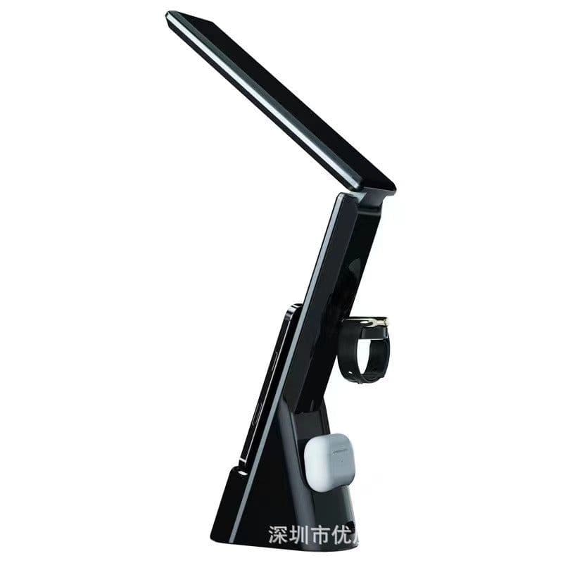 image-Direct supply 15w wireless charging table lamp new creative simple folding wireless charger three-in-one eye protection table lamp