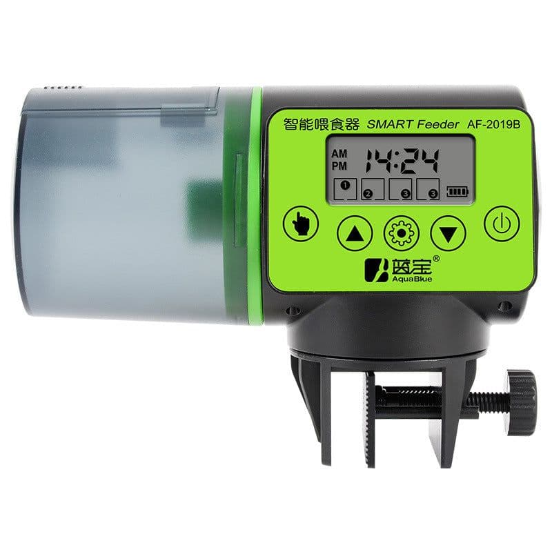 image-Fish tank automatic feeder intelligent timing automatic feeder aquarium goldfish feeder large-capacity fish feeder