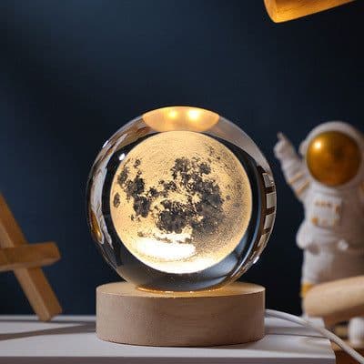 image-Milky Way crystal ball bedroom dormitory sleeping bedside usb night light ornament birthday gift girl gift