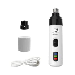 image-Pet Nail Grinder Dog Electric Manicure Scissors Cat Rechargeable Nail Clipper LED Nail Scissors Set Cross-border Supplies
