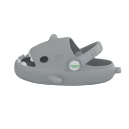 image-Shark children slippers summer boy cartoon cute non-slip boy sandals and slippers children baby baby hole shoes female