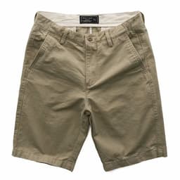 image-Summer texture washed men's casual shorts trendy men's cotton solid color all-match self-cultivation workwear five-point pants