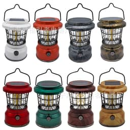 image-New outdoor camping tent lights camp horse lights retro camping lights led atmosphere portable camping lights