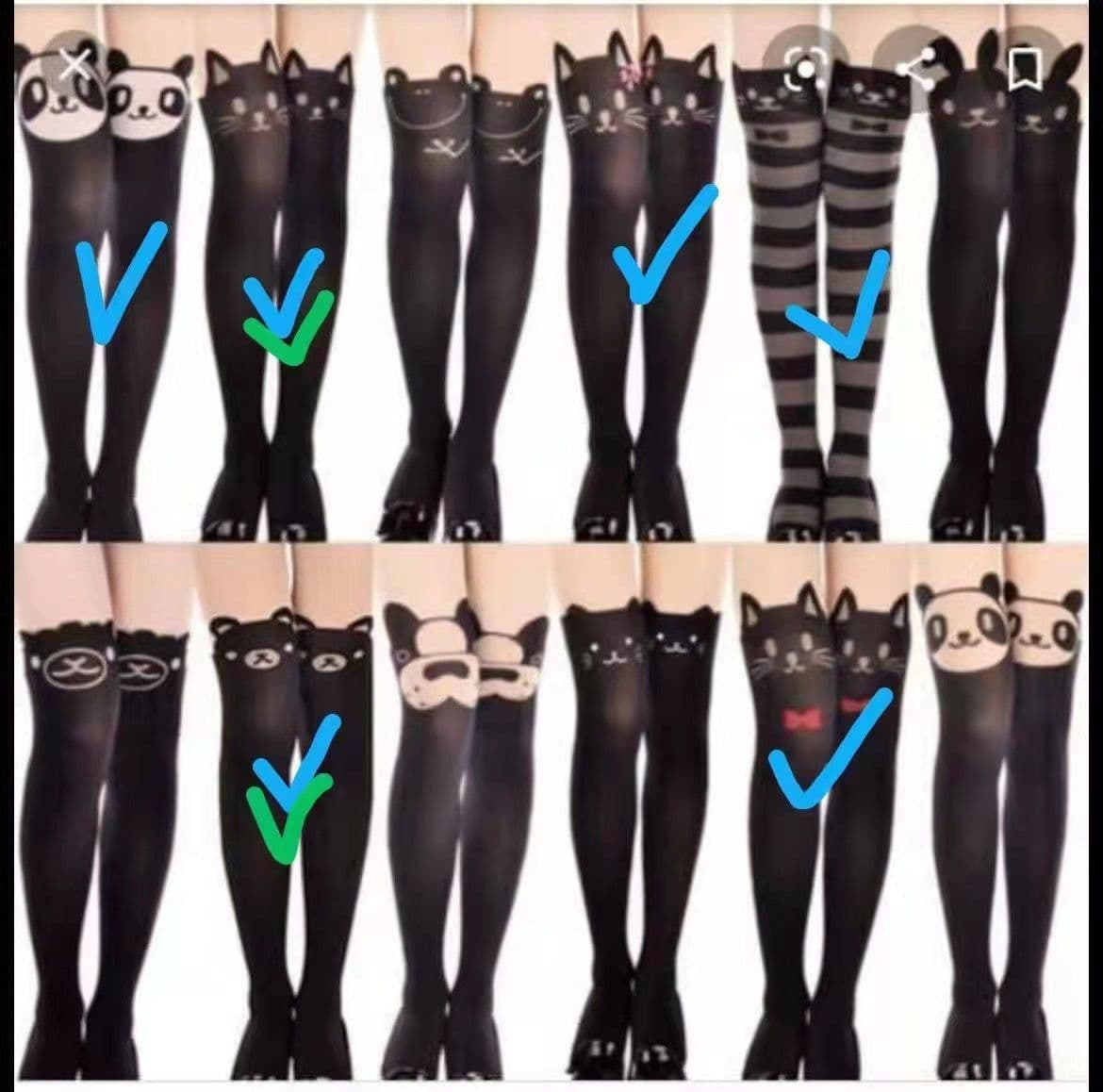 image-Splicing pantyhose fake thigh one-piece stockings spring and autumn thin section fake high tube bare leg artifact fake calf jk flesh-colored over the knee