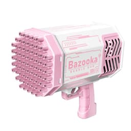 image-Space Bazooka Bubble Gun Douyin Net Red 69-hole Automatic Handheld Gatling Bubble Machine Colorful Lights
