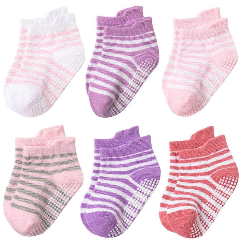image-Amazon anti-skid dispensing children's socks spring, summer and autumn children's socks baby socks boys cotton boat socks children's socks C017