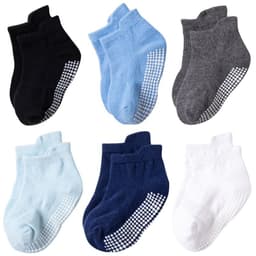 image-Amazon anti-skid dispensing children's socks spring, summer and autumn children's socks baby socks boys cotton boat socks children's socks C017