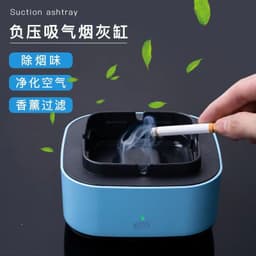 image-Cross-border new product creative ashtray negative ion air purifier home office to remove second-hand smoke formaldehyde