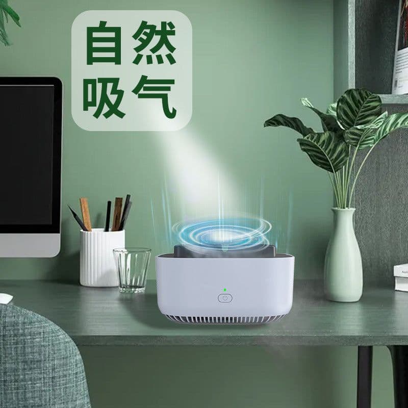 image-Cross-border new product creative ashtray negative ion air purifier home office to remove second-hand smoke formaldehyde