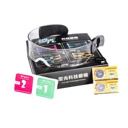 image-Colorful LED Lighting Glasses Party Bar Music Festival Cross-border Technology Glasses Jumping Sci-Fi Glasses Christmas