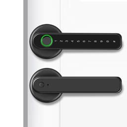 image-TT Lock Tongtong lock APP bedroom door wooden door fingerprint lock office home ball lock door lock smart handle lock