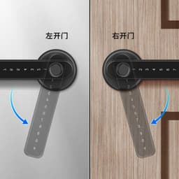 image-TT Lock Tongtong lock APP bedroom door wooden door fingerprint lock office home ball lock door lock smart handle lock