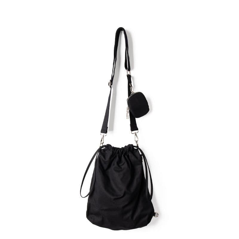 image-Millet Grains 2020 Korean Bucket Bag - Black Shoulder Messenger