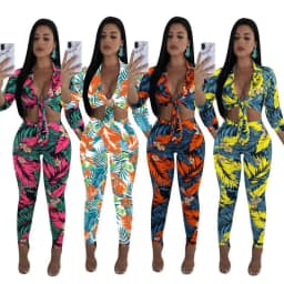 image-Plus Size XXXL New Launch Summer Floral Print Jumpsuit Fashion Women 2