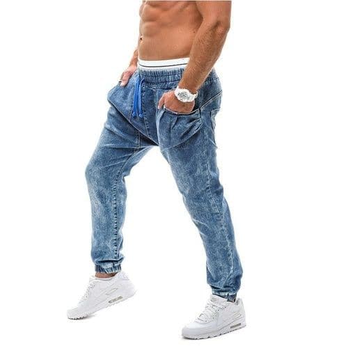 image-2019 Spring And Autumn Hot Sale Men's Trousers Harem Pants Jeans