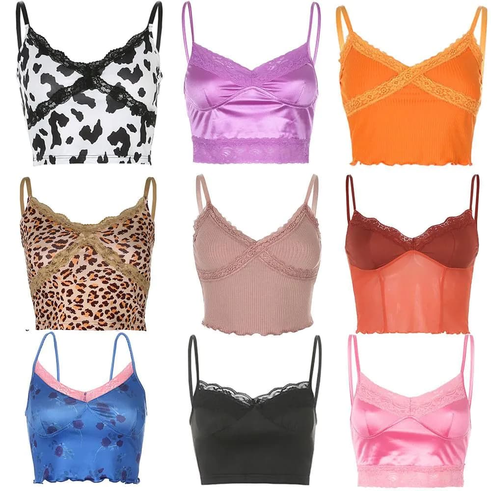 image-cute cropped bustier clothes for corset sexy tank crop top tops women