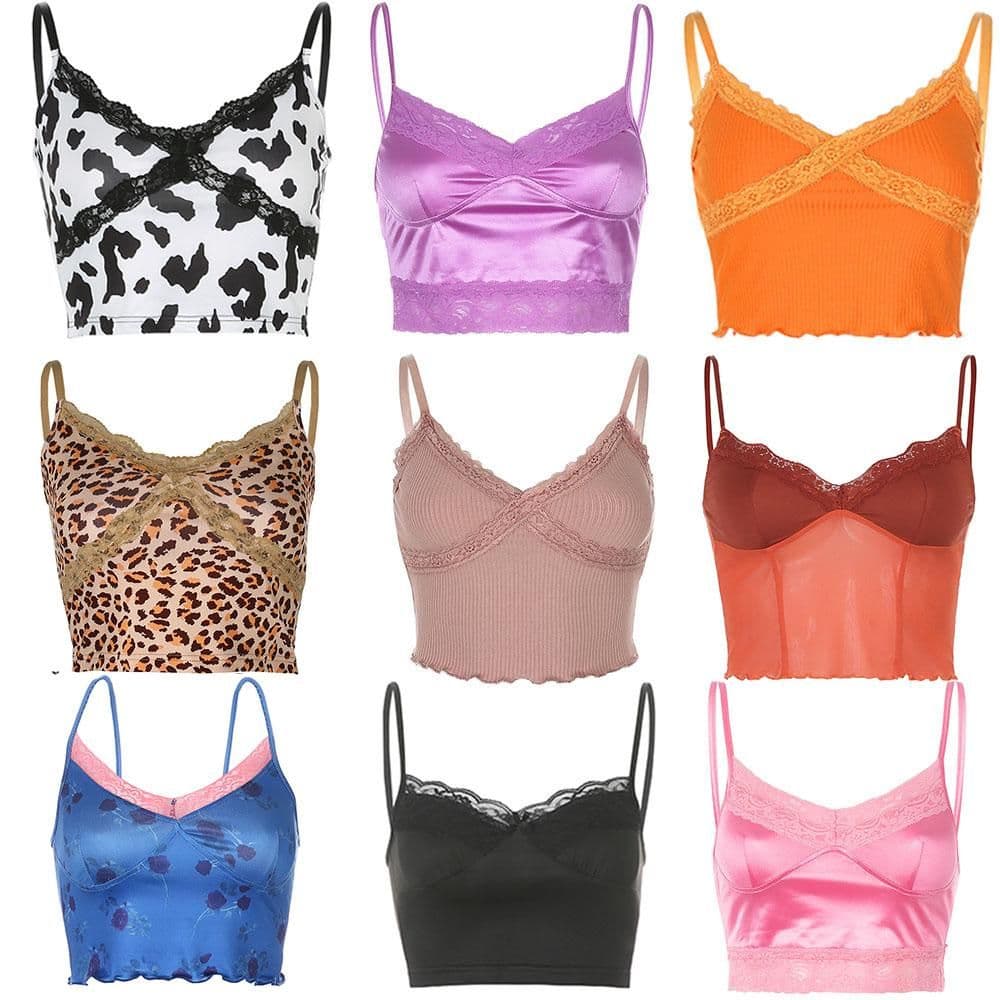 image-cute cropped bustier clothes for corset sexy tank crop top tops women