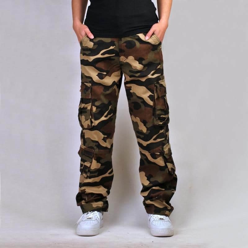 image-Men's Pants Sweatpants Jogging Hip Hop Outdoor Camouflage Loose