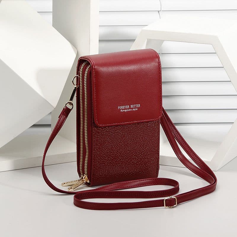 image-2022 new mobile phone bag fashion bag female Korean version messenger shoulder bag multifunctional mini girl daily bag