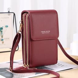 image-2022 new mobile phone bag fashion bag female Korean version messenger shoulder bag multifunctional mini girl daily bag