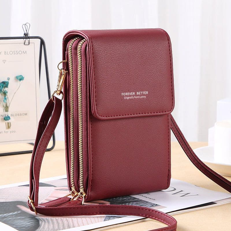 image-2022 new mobile phone bag fashion bag female Korean version messenger shoulder bag multifunctional mini girl daily bag
