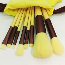 image-Beauty four seasons green makeup brush set bristles soft 13 blush eye shadow concealer foundation loose powder highlight brush