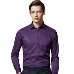image-Workwear mercerized elastic shirt men's long-sleeved professional wear tooling shirt anti-Zou spandex solid color shirt logo