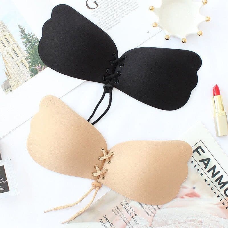 image-Lala goddess invisible chest paste wedding dress gathered non-slip on the support oversized breast breast bra wholesale one piece on behalf of