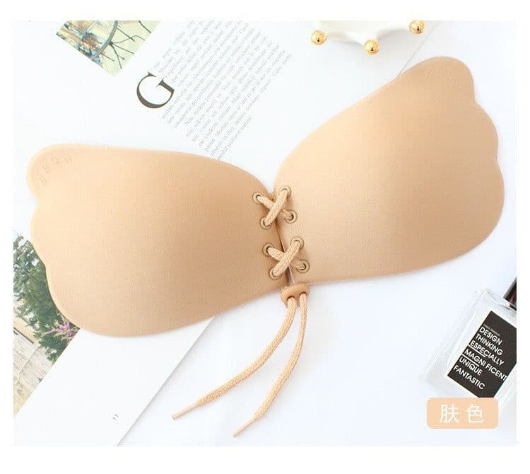 image-Lala goddess invisible chest paste wedding dress gathered non-slip on the support oversized breast breast bra wholesale one piece on behalf of