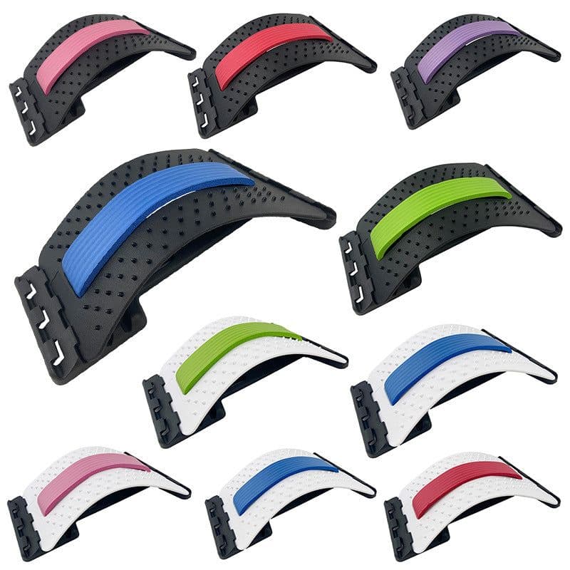 image-Acupuncture lumbar tractor 2022 new four-speed back stretcher Amazon popular waist soothing device