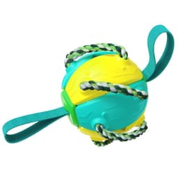 image-Amazon dog football toy Frisbee ball sliding dog Frisbee outdoor molar ball self-healing vent pet supplies