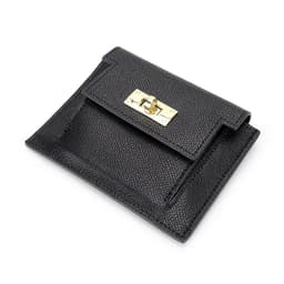 image-Leather wallet card bag all-in-one bag women's short leather palm pattern simple coin purse 2022 new small wallet