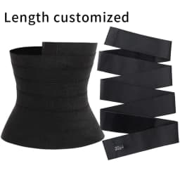 image-Cross-border new waist trainer sports restraint belt ladies belt tummy wrap elastic abdominal belt