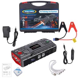 image-Portable car emergency start power supply 12V power bank car backup power supply private model